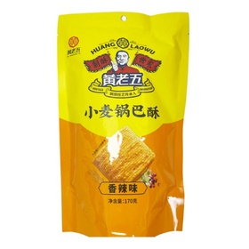 HuangLaoWu Weizenkruste-Snack Würzig-Scharf 170g